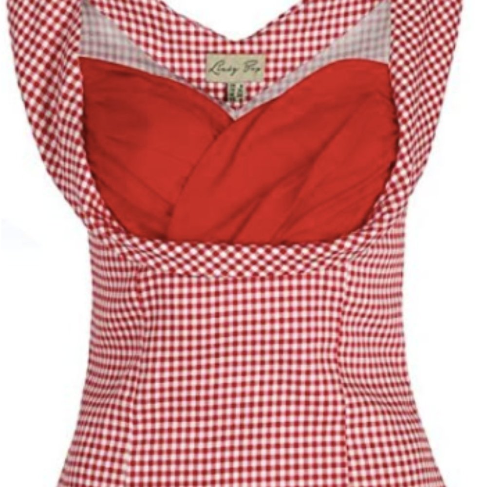 NWT Lindy Bop Dorelia Pinup Rockabilly Top sz 16w